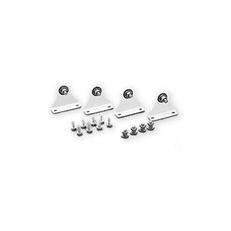 Velvac Standard Cabfoot Kit White 757016